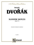 Slavonic Dances Opus 72 by Dvorak Antonin for 1 Piano 4 Hands