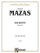 6 Duets Opus 39 by Mazas Jacques Fereol for Violin Duet