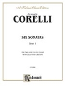 6 Sonatas Opus 1 by Corelli Arcangelo for Violin Duet