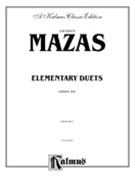 Elementary Duets Op. 86 by Mazas Jacques Fereol for Violin Duet