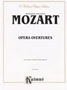 Opera Overtures by Mozart Wolfgang Amadeus for 1 Piano 4 Hands