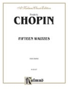 15 Waltzes by Chopin Frederic for Piano