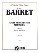 40 Progressive Melodies by Barret Apollon Marie Rose - Schuring Martin - for Oboe Method