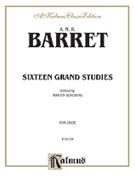 16 Grand Studies by Barret Apollon Marie Rose - Schuring Martin - for Oboe Method