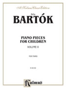For Children Volume 2 by Bartok Bela for Piano