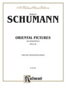Oriental Pictures 6 Impromptus Opus 66 by Schumann for 1 Piano 4 Hands