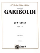 20 Studies Opus 132 by Gariboldi Giuseppe for Flute Method