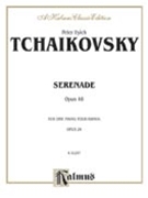 Serenade Opus 48 by Tchaikovsky Pyotr Ilyich for 1 Piano 4 Hands