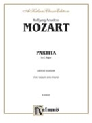 Partita In E Major by Bach Johann Sebastian - Ida Elkan - for Violin and Piano (Urtext)