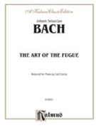 Art Of The Fugue by Bach Johann Sebastian - Czerny - for Piano