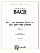 Well-Tempered Clavier I by Bach Johann Sebastian - Busoni Ferruccio - for Piano