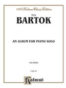 Album For Piano Solo by Bartok Bela for Piano