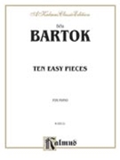 10 Easy Pieces by Bartok Bela for Piano