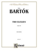 Elegies Opus 8b by Bartok Bela for Piano