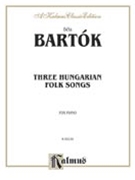 3 Hungarian Folksongs by Bartok Bela for Piano