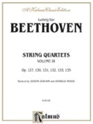 String Quartets Volume 3 by Beethoven Ludwig van for Str Quartet (Vol 3)