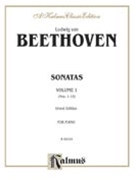 Sonatas For Piano Volume 1 by Beethoven Ludwig van for Piano