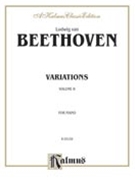 Variations II by Beethoven Ludwig van for Piano