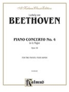 Concerto #4 Opus 58 G Major by Beethoven Ludwig van for 2 Piano 4 Hands