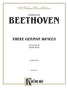 3 German Dances by Beethoven Ludwig van - Seiss I - for Piano