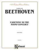 Cadenza To The Piano Concerti by Beethoven Ludwig van for Piano