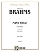 Piano Works Ii by Brahms Johannes - Sauer - for Piano