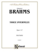 Intermezzi Opus 117 by Brahms Johannes - Sauer - for Piano