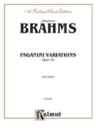 Variations On A Theme By Paganini Opus 35 by Brahms Johannes - Sauer - for Piano