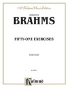 51 Exercises by Brahms Johannes for Piano