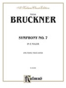 Symphony #7 in E Major by Bruckner for 1 Piano 4 Hands