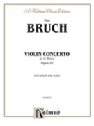 Concerto In G Minor by Bruch Max for Violin and Piano