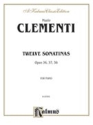 Sonatinas Opus 36 37 38 by Clementi Muzio for Piano