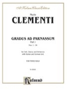 Gradus Ad Parnassum Part 1 by Clementi Muzio for Piano