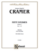 50 Studies For Piano Solo Volume 1 by Cramer - Von Bulow - for Piano