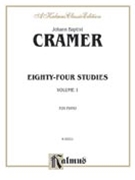 84 Studies Book 1 by Cramer for Piano