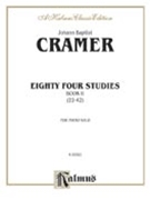 84 Studies Book 2 by Cramer for Piano