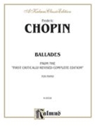 Ballades by Chopin Frederic - Liszt - for Piano