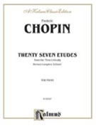 Etudes Complete by Chopin Frederic - Liszt - for Piano