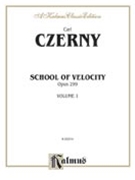 School of Velocity Op. 299 Volume I by Czerny Carl for Piano