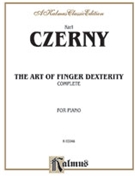 Op 740 Art Of Finger Dexterity by Czerny Carl for Piano