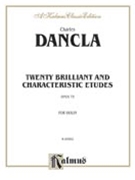Twenty Brilliant and Characteristic Etudes Op. 73 by Dancla Charles for Violin