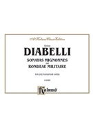 Sonatas Opus 38 & 73 by Diabelli for 1 Piano 4 Hands