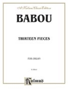 13 Pieces For Organ by Babou M Jean-Franco for Organ