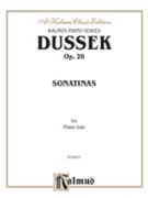 Sonatinas Op. 20 by Dussek Jan Ladislav for Piano