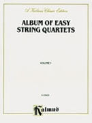 Album Of Easy String Quartets Volume 1 by for Str Quartet (Kalmus)