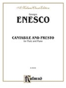 Cantabile and Presto by Enesco George for Flute and Piano