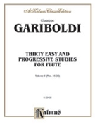 Thirty Easy and Progressive Studies Volume II (Nos. 16-30) by Gariboldi Giuseppe for Flute