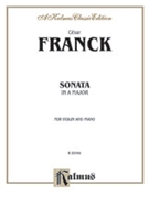 Sonata In A Major by Franck Cesar for Clarinet Solo