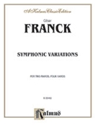 Symphonic Variations by Franck for 2 Piano 4 Hands