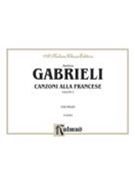Organ Works Volume V by Gabrieli Andrea for Organ